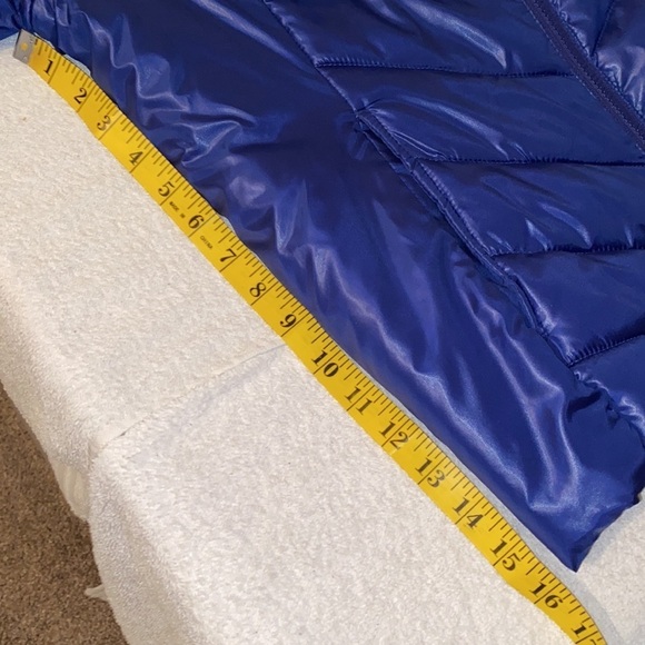 Aeropostale puffer jacket long sleeve with thumb holes big collar size XLarge - Picture 2 of 9